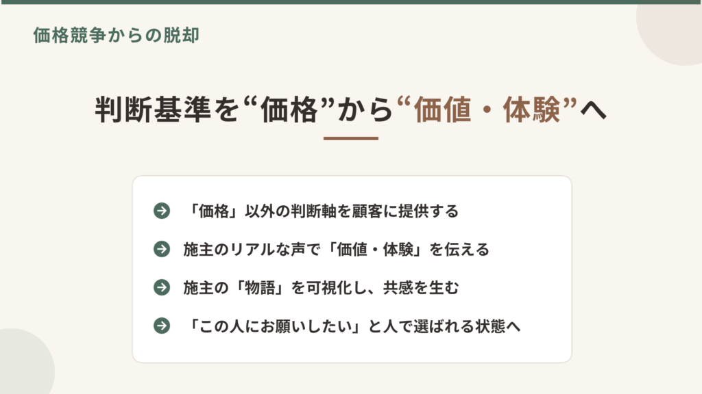 工務店広報のはぐくむ_インタビューコンテンツのつくり方