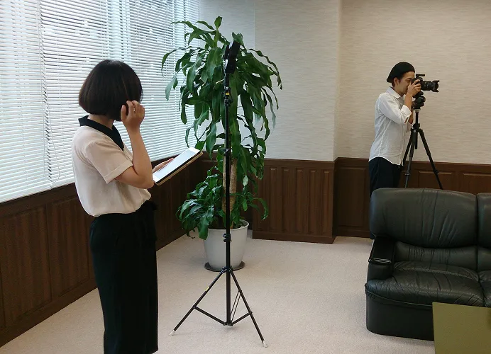 取材・撮影のイメージ写真